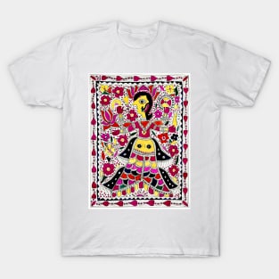 Hindu Goddess Lakshmi, Bihar, India, Early 1900s T-Shirt